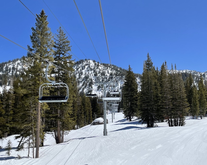 alta ski area chairlift