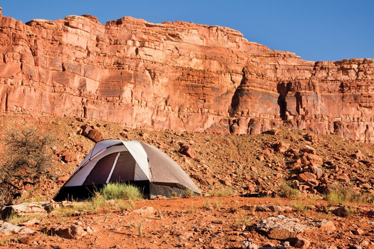 camping on Utah's public lands