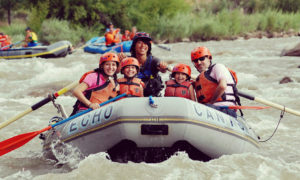 family whitewater rafting