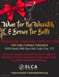 wine for the wasatch event